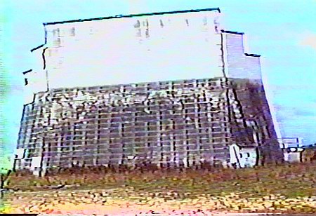 Cheboygan Drive-In Theatre - Cheboygan Screen (newer photo)